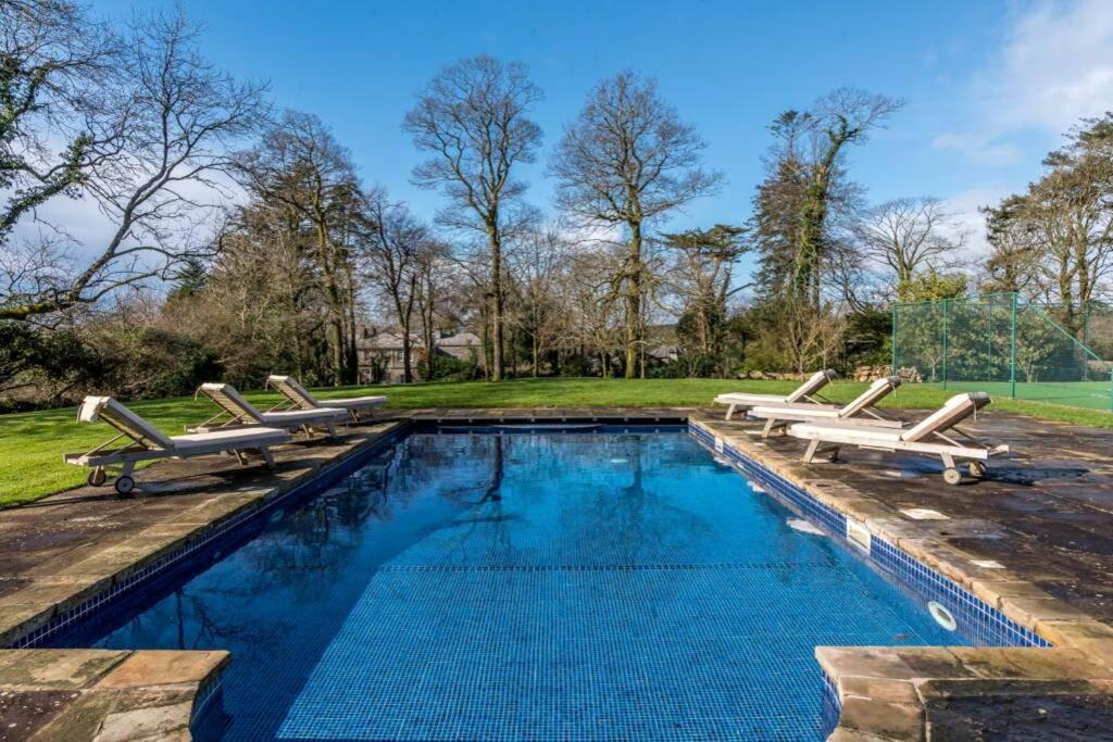 The Manor House At Boconnion Villa Bodmin Bagian luar foto